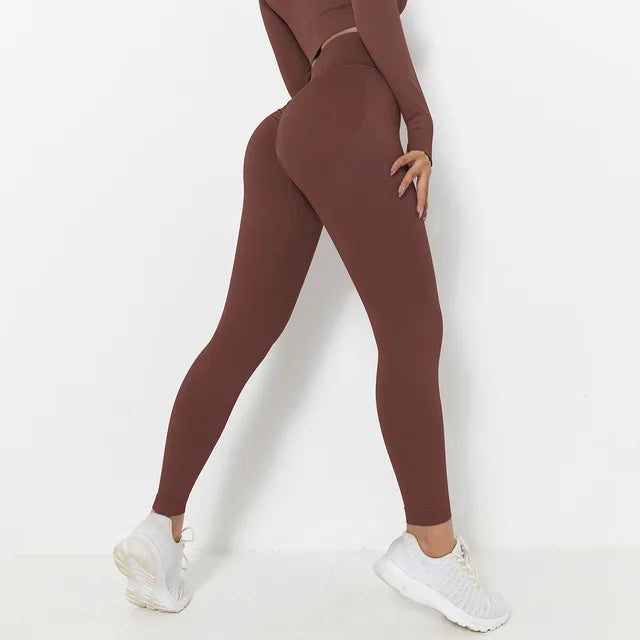 Seamless Leggings Sports Women Yoga Pants High Waist Scrunch Butt Lifting Booty Gym Push Up Women Leggings For Fitness Tights