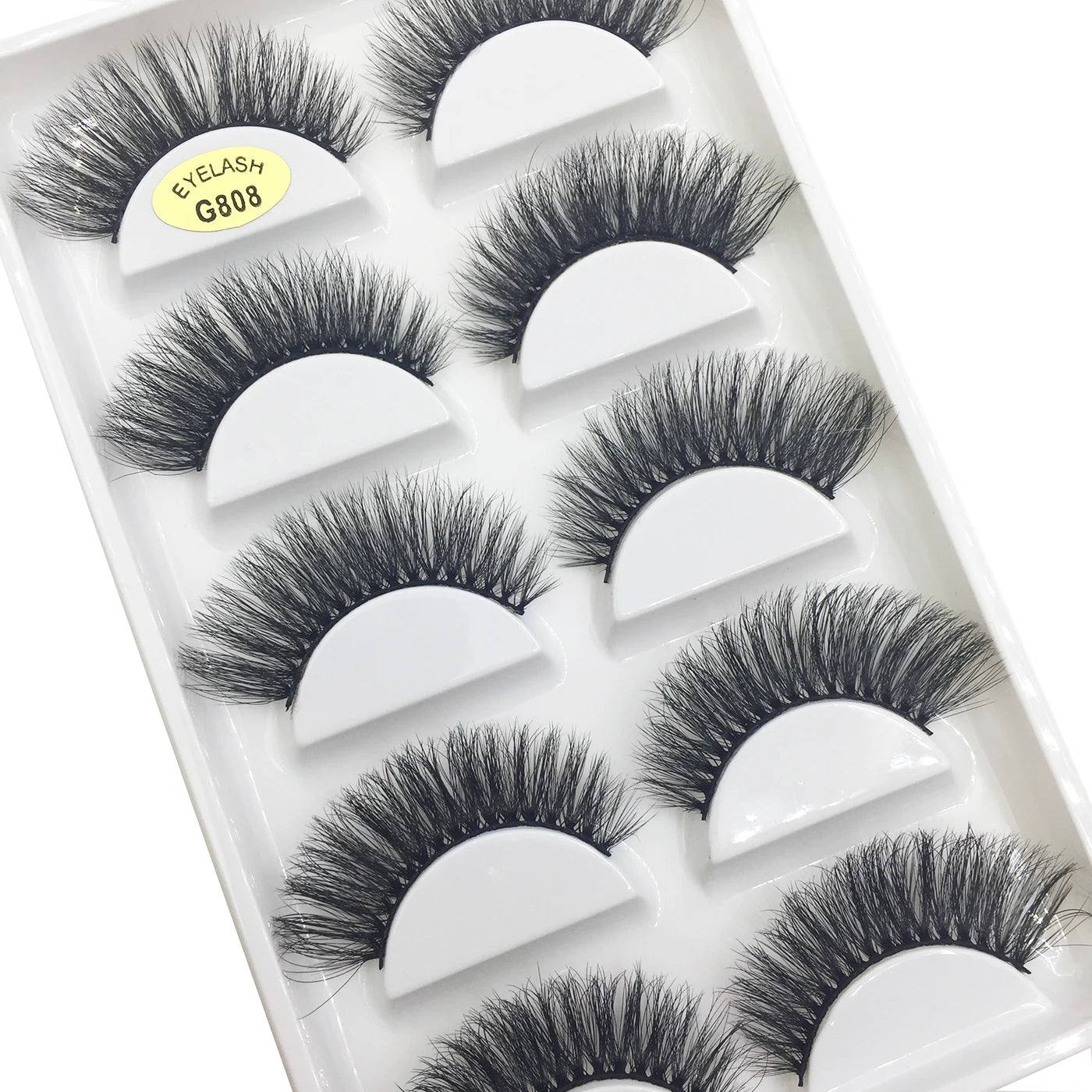 10 styles 5 Pairs Natural 3D Mink False Eyelashes Soft Wispy Fluffy Lashes Make up Faux Fake Eye Lashes Cils Maquillaje