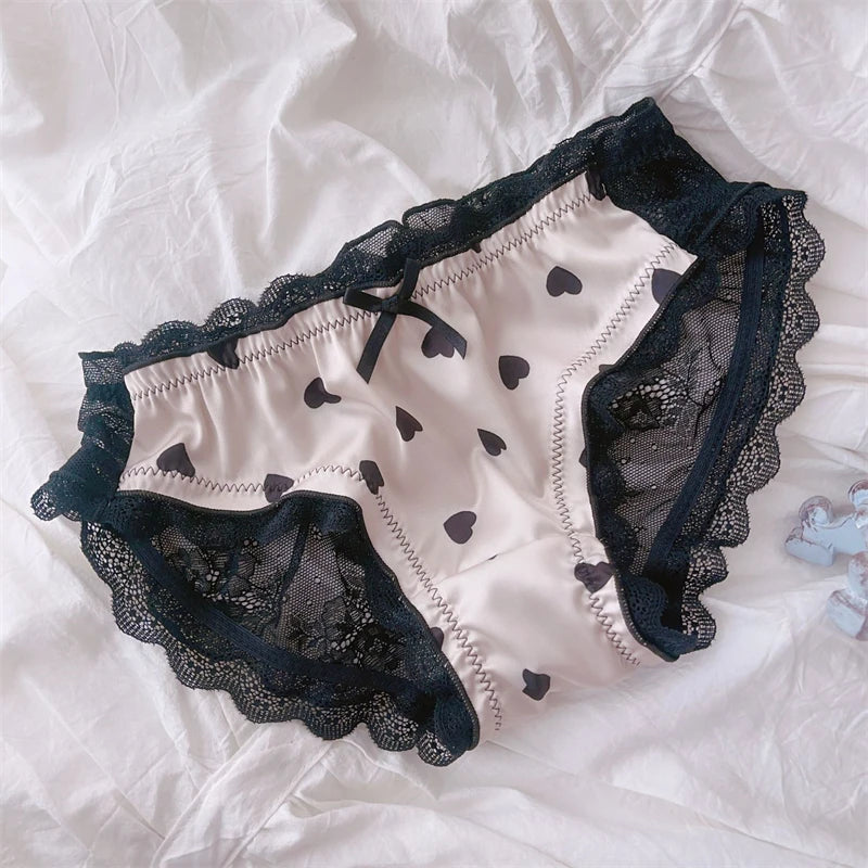 New Sexy lingerie for ladies Plus-size women's panties onlyfans woman Lace translucent ropa de mujer mid-waist underwear women