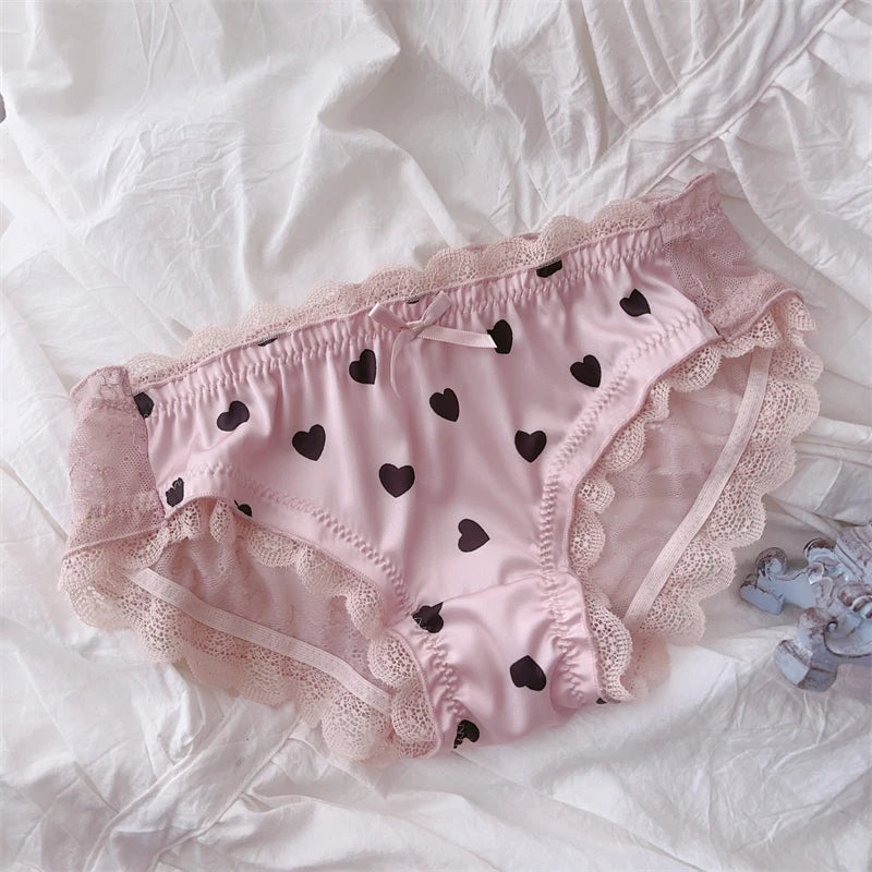 New Sexy lingerie for ladies Plus-size women's panties onlyfans woman Lace translucent ropa de mujer mid-waist underwear women