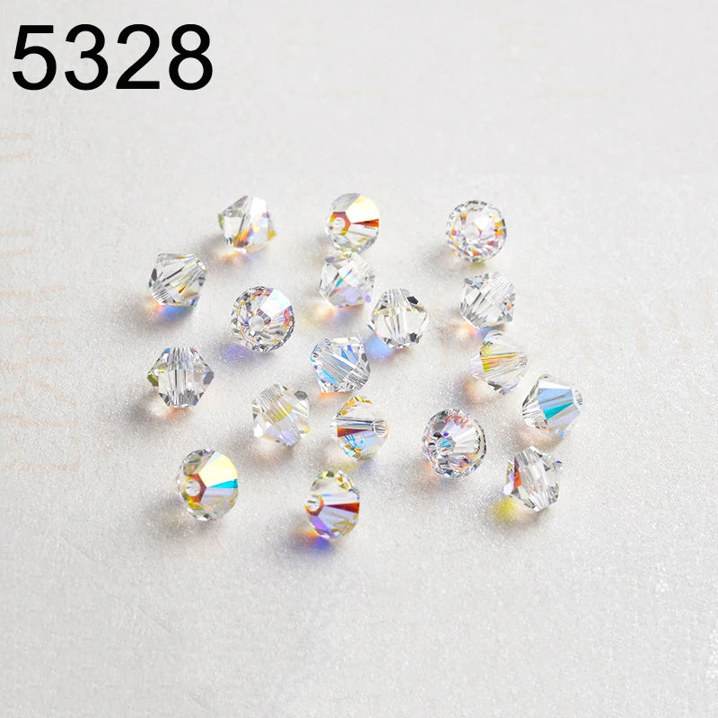 5328 Effects Color Original Crystals from Austria Loose Beads Rhinestone for Bracelet Jewelry Making Nail Art Cloth Accessories