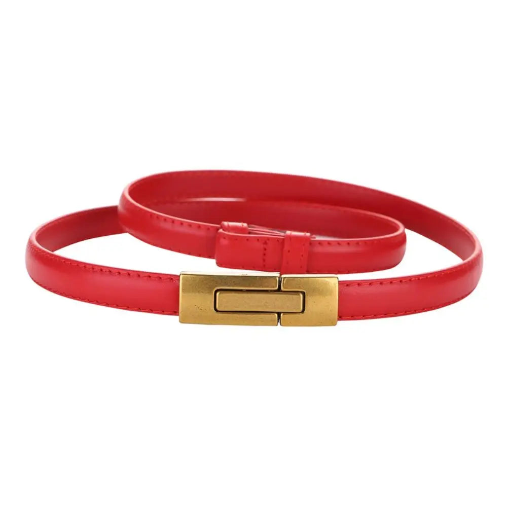 Vintage Female Casual Cowhide Braided Belt Pin Buckle Waistband Weave Waist Band Ladies Dress Leather Belt for Women Strap