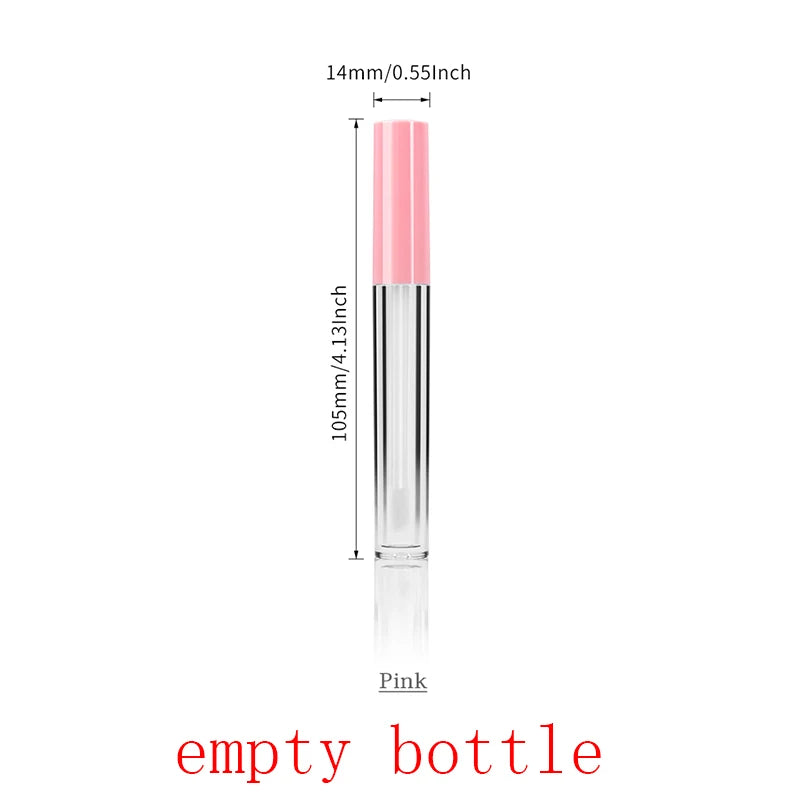 10/20/50pcs Empty Lip Gloss Tube Plastic Make up Lip Gloss Containers Cosmetic Tube Refillable Bottle