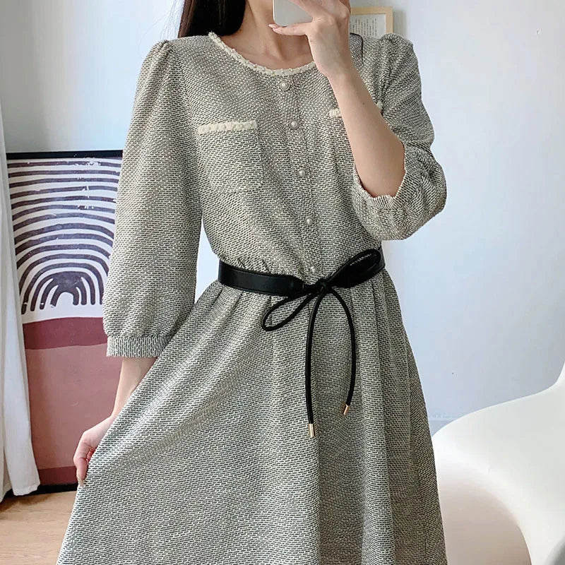 Knotted Belt for Women Korean Bow PU Leather Lace-up Waist Belts Female Sweater Dress Coat Adjustable Decoration Waistband
