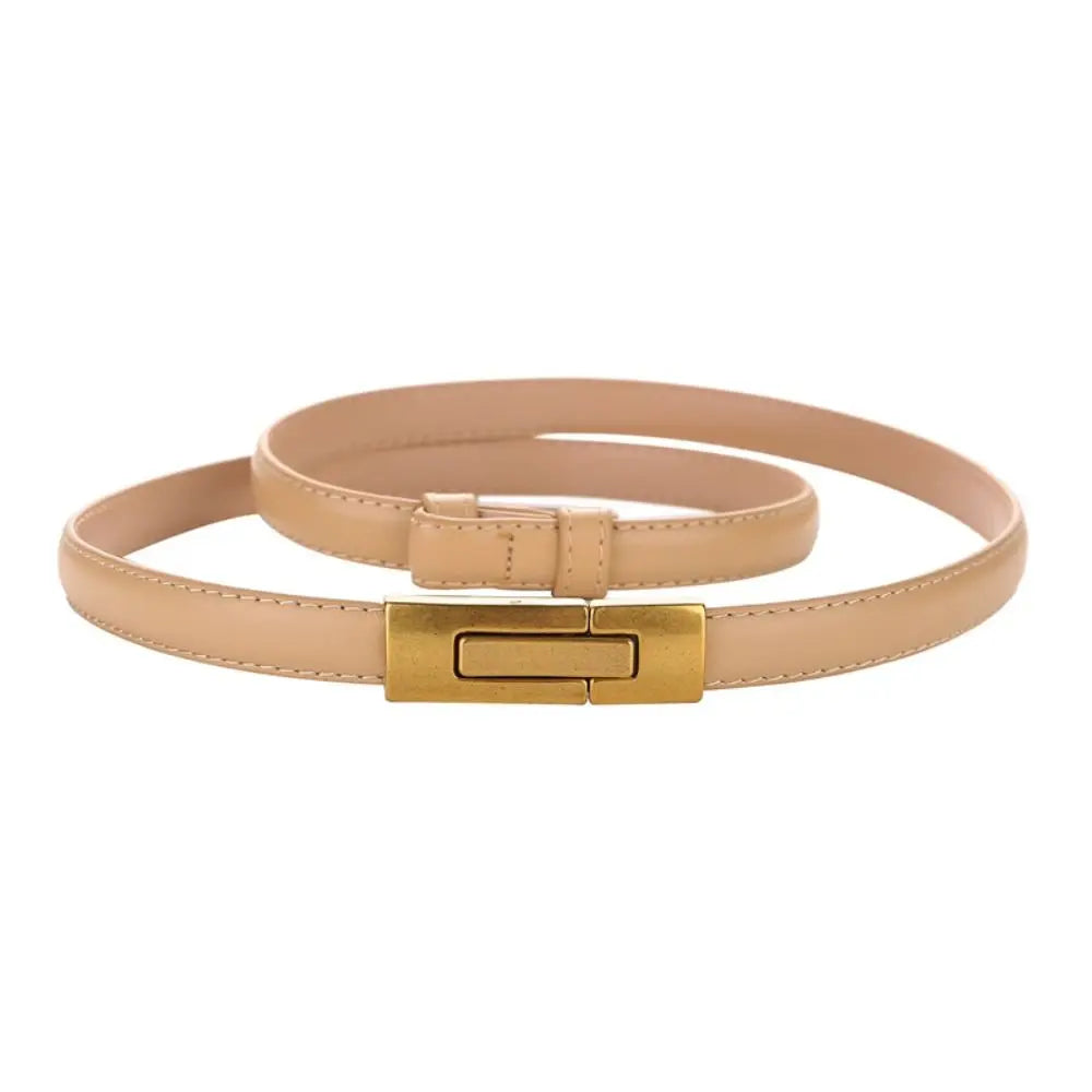 Vintage Female Casual Cowhide Braided Belt Pin Buckle Waistband Weave Waist Band Ladies Dress Leather Belt for Women Strap