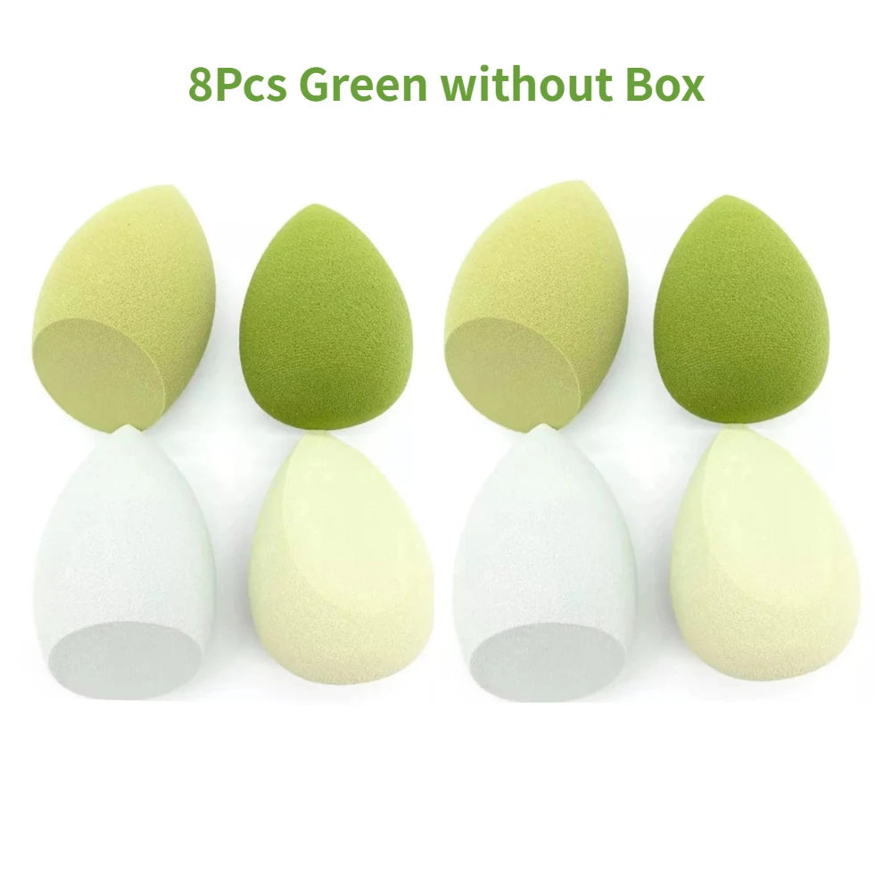 1/4/8pcs makeup sponge blender beauty egg blow cosmetic soft foundation sponges powder blow female make up accessories beauty to
