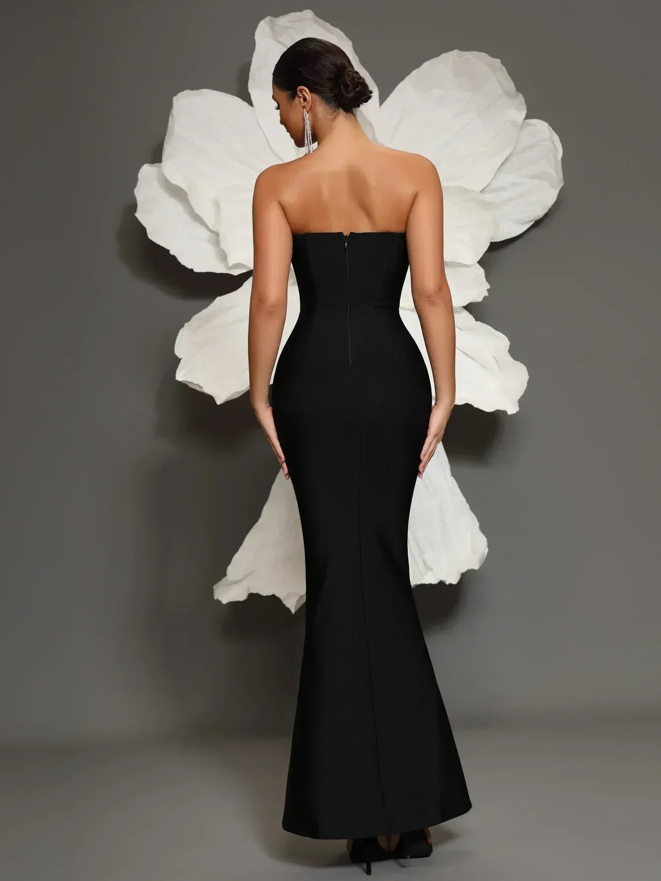 Bandage Dress Luxury 2025 Black Bandage Dress High Quality Woman Bandage Dress Celebrity Party Elegant Evening Dresses