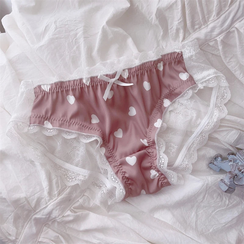 New Sexy lingerie for ladies Plus-size women's panties onlyfans woman Lace translucent ropa de mujer mid-waist underwear women