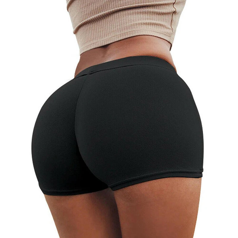 Fashion SEXY Shorts Women Sports Wear Fitness Short Pants Skinny Female Push Up Gym Clothing Elastic Breathable Shorts Supplies