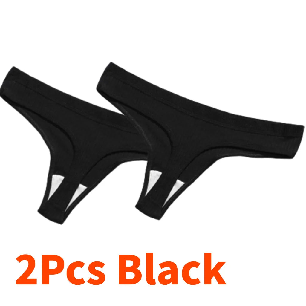 L XL XXL Sexy Lingerie Women's Panties Thongs 1/2/3/5/10Pcs Cotton Low Waist Plus Size Female Underwear Tangas Mujeres Lenceria
